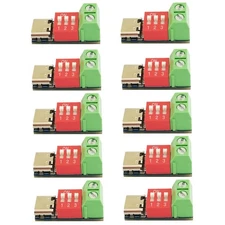 10x USB-C PD Trigger Module 100W Fast Charge Adjustable Voltage 4-22V PD3.0