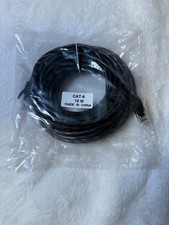 Cat-6 Ethernet Cable 10M 33ft Black - High Speed Gigabit LAN Network Patch....