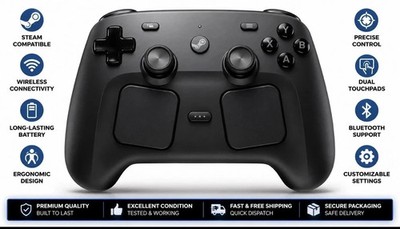 【新品未開封】Steam Controller 2 Steam Controller Black Bluetooth Gen 2 2026 BRAND NEW PRESALE