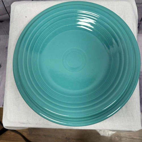 Fiesta Turquoise Set of 2 Dessert Plates 3 Dinner Plates
