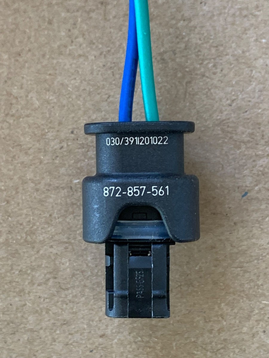 NEW 2-Pin Plug Wire Connector 872-857-561 For BMW VW AUDI PORSCHE