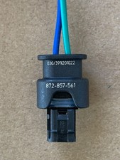 NUEVO CONECTOR DE CABLE DE ENCHUFE DE 2 PINES 872-857-561 para BMW VW AUDI PORSCHE