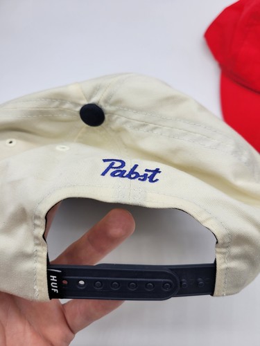 HUF Worldwide PBR Pabst Blue Ribbon Snapback Hat - Picture 2 of 3
