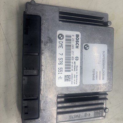 bmw ecu dme 2008 x5 v8 n62 bmw 7576551 bosch 0261209257 used tested 4.8
