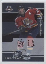 2001-02 ITG Be A Player Signature Series Auto Robert Svehla #158 Auto 2d8