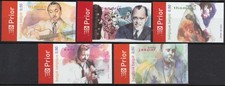 Belgium, 2004, COB 3284/8 Imperforated: €75, Belgian Jazz, MNH