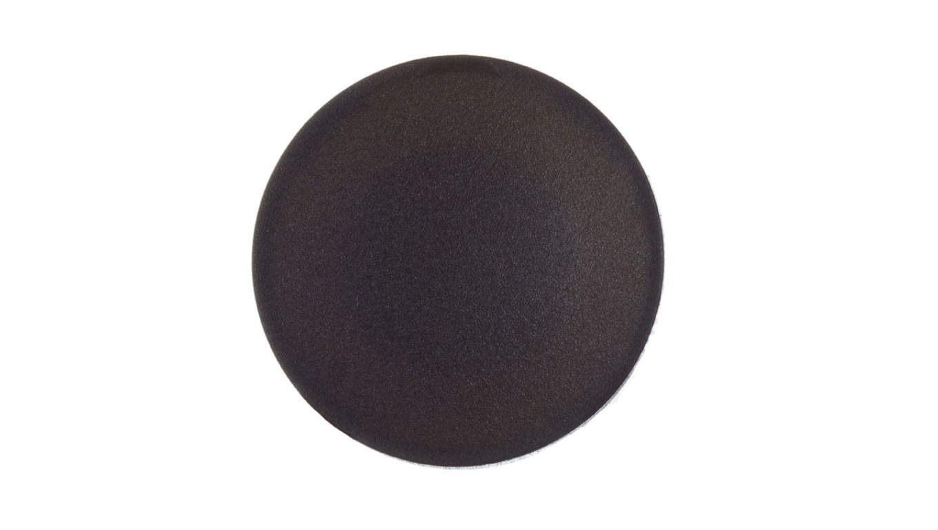 Button insert 22 mm flat black without RMQ titanium 216421