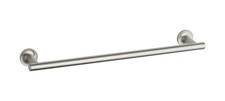 KOHLER Bathroom Towel Bar, 18" Bathroom Towel Bar, Purist Collection, Brushed...