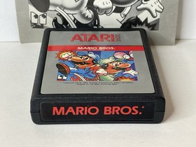 Mario Bros. (Atari 2600, 1983) Authentic Cartridge & Manual Only Cleaned Tested
