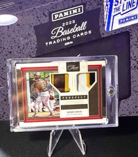 panini Henry Davis FOTL  1/7  PDJ-HD pittsburgh pirates Dual Jersey Flawless