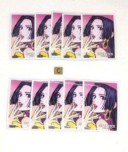 10 sleeves Boa Hancock One Piece Card Official Limited  Japanese Championship