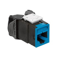 Leviton 6AUJK-RL6 Jack Ax1 C6A Utp Blue 