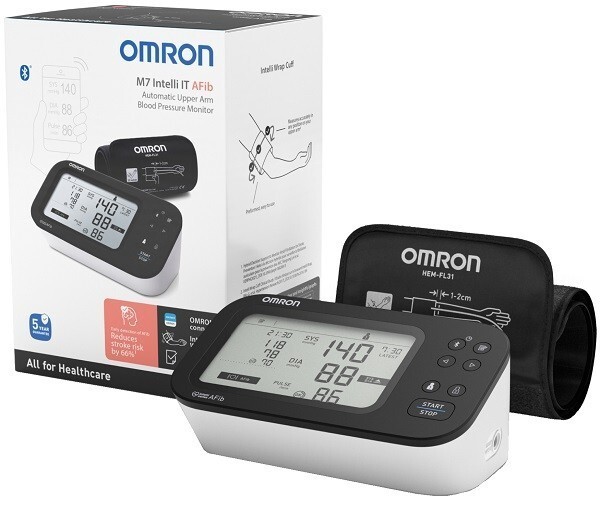 Omron M7 Intelli IT Afib Misuratore di Pressione Arteriosa