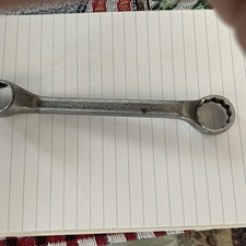 VINTAGE BONNEY TOOLS 11/16” x 5/8” DOUBLE BOX END BONALOY WRENCH, 2806 C, USA