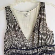 Rebecca Minkoff Size 4 Tiered Ruffle Hem Dress Boho Tribal Print