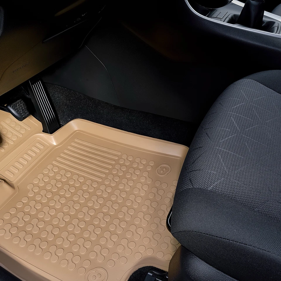 RezawPlast Car Mats for Acura TSX 2004-2008 Floor Mats Custom Fit No Trim Molded - Imagem 2 de 4