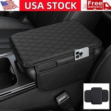 Car Center Console Cover Universal Car Armrest Cover Cushion With Storage Bags