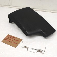 Centre Console Armrest BMW E90 E91 E92 E93 Leather Cover Black & Fitting Kit