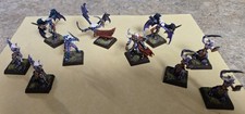 Gaming Miniatures Vintage/OOP Metal Painted Dark Elf (10)