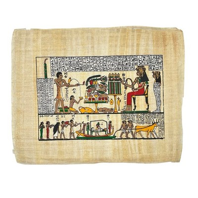 その他 THE DEAD ALREADYS BIPPU SEURAT with BOSL Vintage Egyptian Papyrus Painting Book of the Dead Anubis Osiris