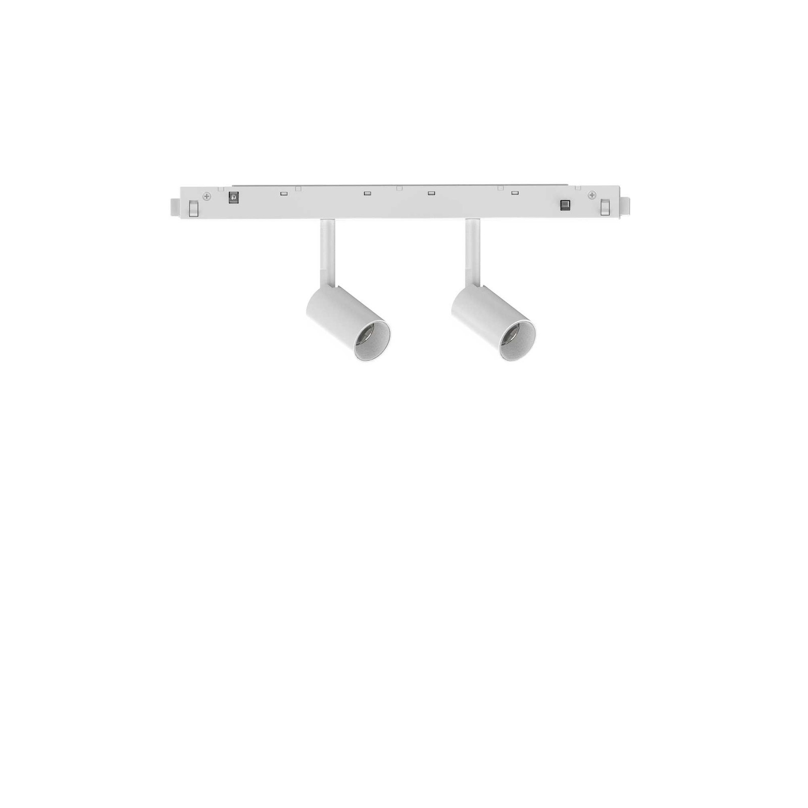 Ideal Lux Ego Track Double 303611 WH 1-10V | LED 5W 3000K Sistema 48V
