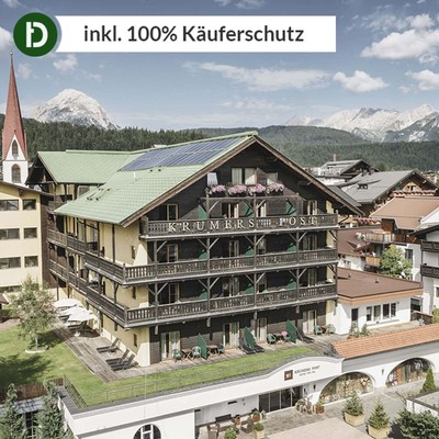 8 Tage Urlaub im Post Seefeld Hotel & Spa in Seefeld in Tirol mit Halbpension