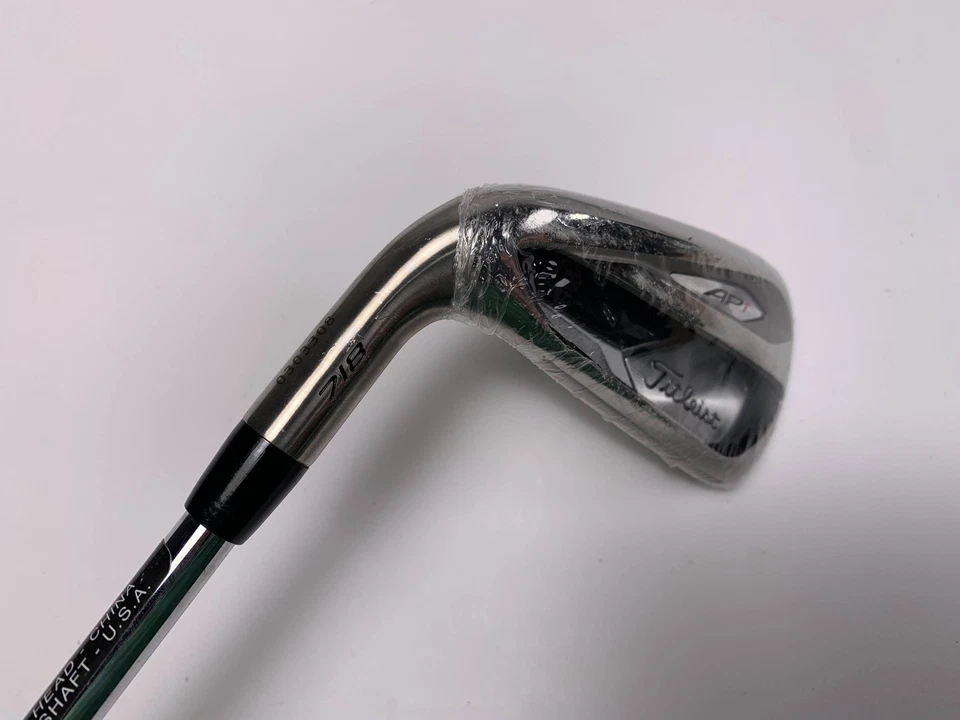 Titleist 718 AP1 Single 6 Iron True Temper AMT R300 Red Regular Steel LH NEW - Image 4 of 4