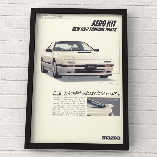 Vintage ad Mazdaspeed Aero body kit MAZDA RX-7 FC3S GT 80s RX7 FC Mk2 E-FC3S