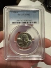 PCGS 1938-S MS63 WASHINGTON QUARTER  SEMI KEY DATE COIN!! As Seen On Picture