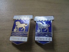 2 Vintage Ipswich Town   fc  football badge,