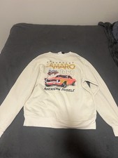 Chevy Camaro Tan Vintage Style Crewneck Sweatshirt Size 2XL NWT