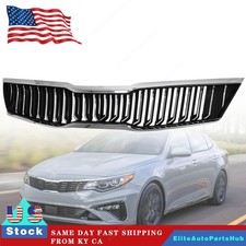 Front Upper Bumper Fits For 2019 2020 Kia Optima Chrome Grille Grill 86350d5510