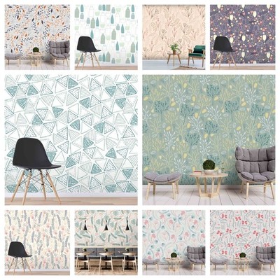 3D Pattern Leaves Bottle Self-adhesive Wallpaper Removable Wallpaper Wall Mural