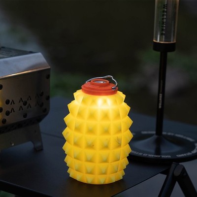 Bernstein Licht Diffusor Silikon Laterne Abdeckung für GoalZero 12cm Ananas For