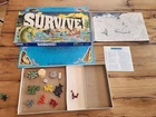 Survive! Parker Bros 1982 Vintage Board Game  99% Complete Strategy Island