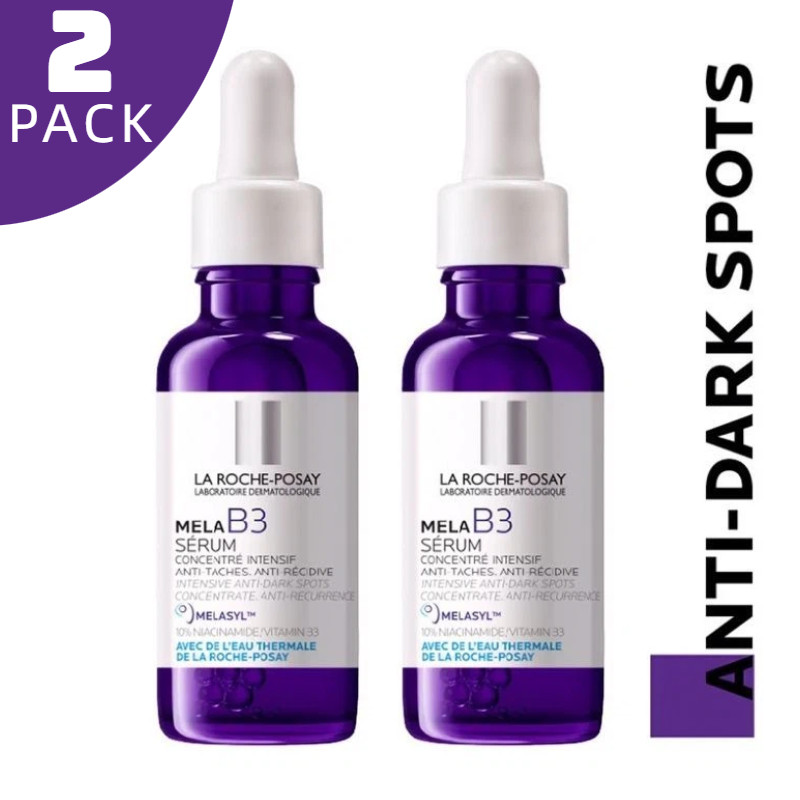 2PACK La Roche-Posay Mela B3 Intensive Anti-Dark Spot Correcting Serum 30ml