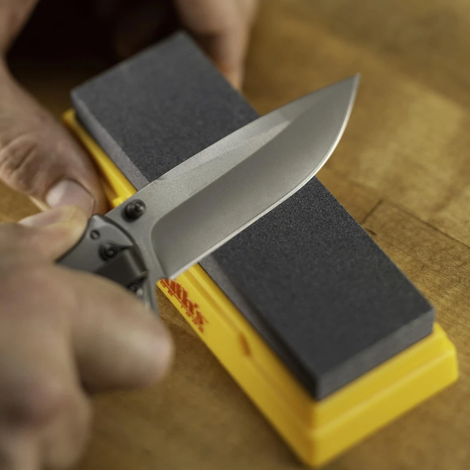 Smith’s SK2 2 Kit de Afiação de Pedras – 5” Médio + 4” Pedras Finas do Arkansas + Ho... - Imagem 3 de 4
