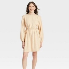 Universal Thread Womens Linen Rayon Cut Out S...