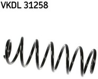 SKF VKDL31258 Fahrwerksfeder FüR Audi