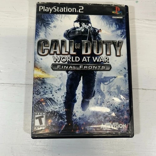 Call of Duty: World at War -- Final Fronts (PlayStation 2, 2008) PS2 / Complet