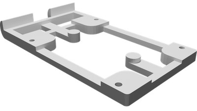 Halterung SATA Laufwerk 2,5'' für CanaKit Raspberry Pi 4 Gehäuse - SSD Mount