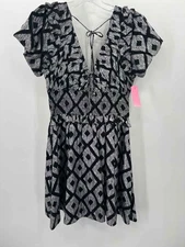 Pre-Owned Love The Label Black Size Small Knee Length Short Sleeve Dress