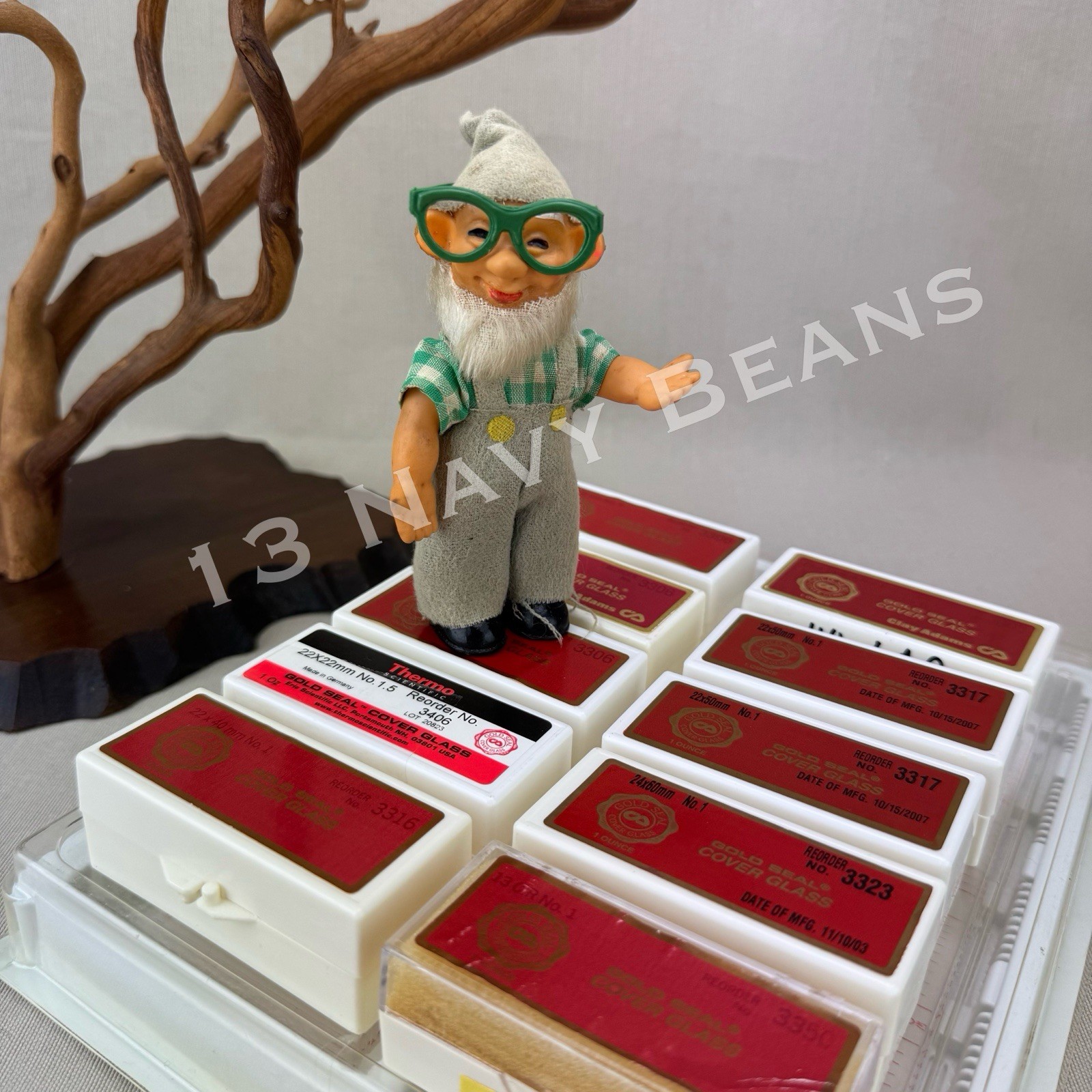 Lot ~Variety of Gold Seal Cover Glass ~Open Packages 3316 3317 3323 3350 3306