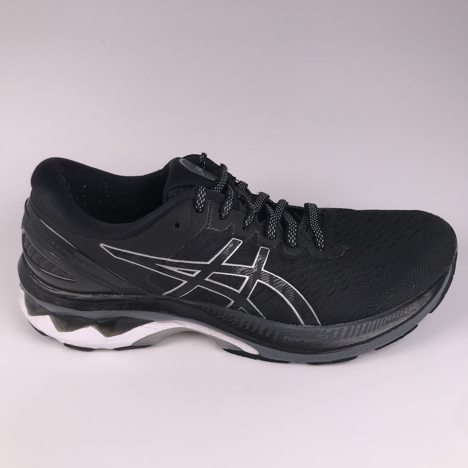 Asics Women Gel-Kayano 27 1012A649 Black Running Shoes Sneakers Size