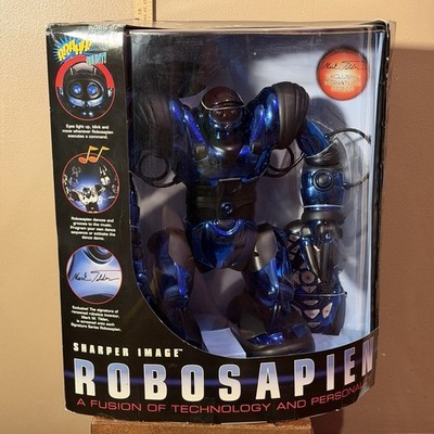 WOWWEE Robosapien 2004 Chrome Blue Signature Series Exclusive Signature NIB
