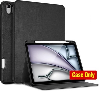 Case for iPad Air 11-inch M4/M3 2025, Smart Folio Stand with Pencil Holder