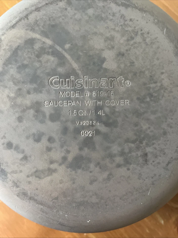 Cuisinart 619-16 Chef's Classic Non-Stick Hard Anodized 1-1/2-Qt. Saucepan - Image 4 of 4