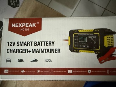 12V Smart Battery Charger + Maintainer von NEXPEAK (Modell NC101).