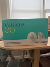 Willow Go Wearable Double Electric Breast Pump Kit – Hands-Free Comfort New
