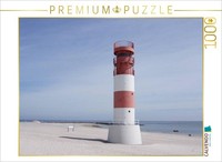 Calvendo Puzzle Lighthouse On Heligoland Dune | 1000 Pieces, Finished Size 25.2